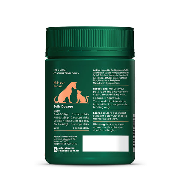 Natural Animal Solutions Joint + Ligament - Give Paws