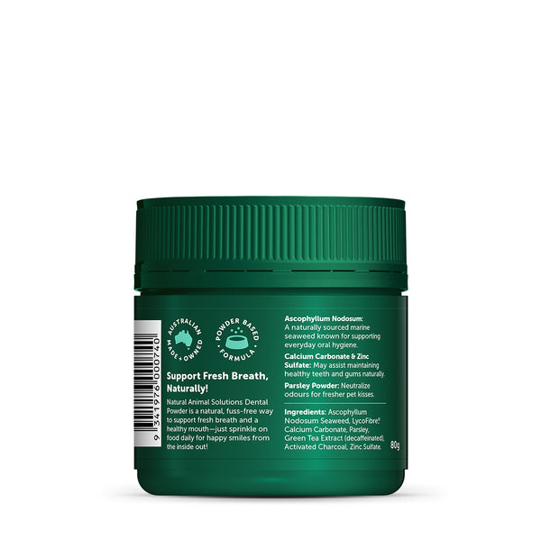 Natural Animal Solutions Dental Powder - Give Paws