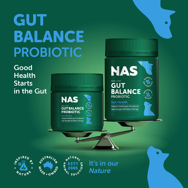 Natural Animal Solutions Gut Balance Probiotic - Give Paws