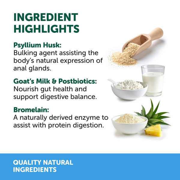 Natural Animal Solutions Anal Gland Support - Give Paws