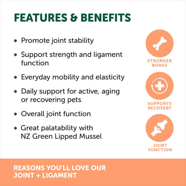 Natural Animal Solutions Joint + Ligament - Give Paws