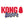 KONG SqueakAir Ball with Rope - Give Paws