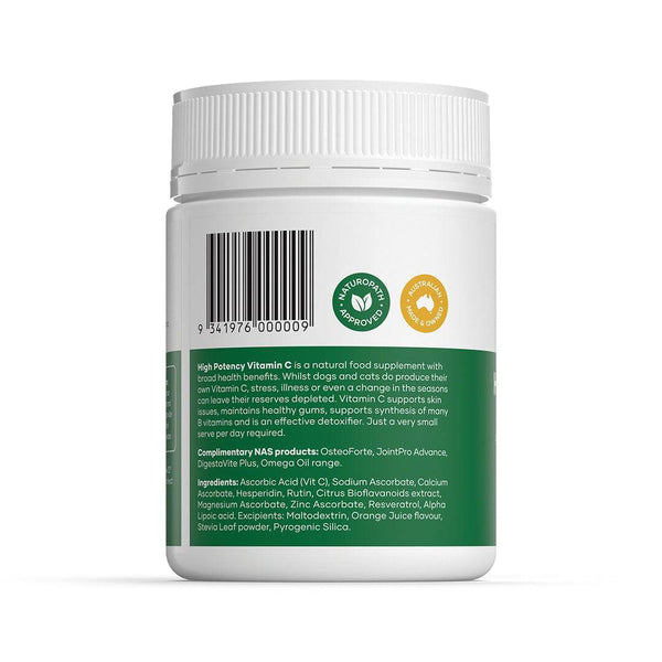 Natural Animal Solution High Potency Vitamin C - Give Paws