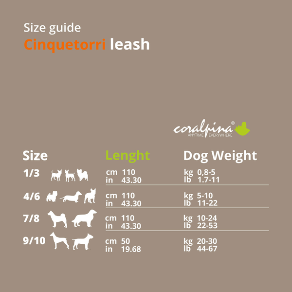 Coralpina Cinquetorri Leash