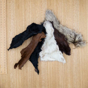 Cow Hide - Fur On - Give Paws