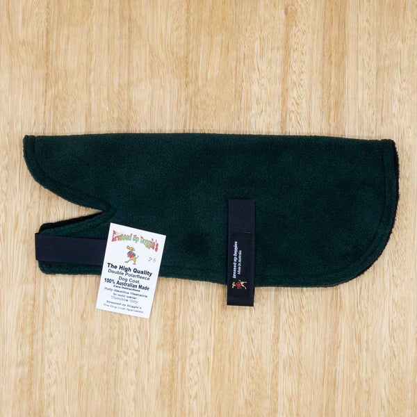 25cm Double Fleece Dog Coat - Straight Fit - Give Paws
