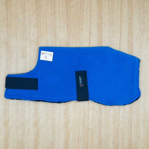 45cm Double Fleece Dog Coat - Give Paws