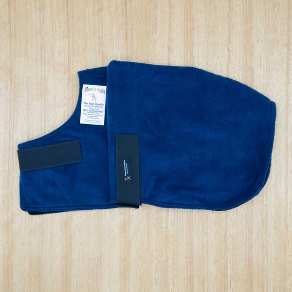 60cm Double Fleece Dog Coat - Give Paws