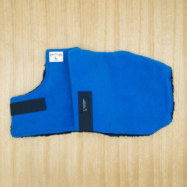 65cm Double Fleece Dog Coat - Give Paws