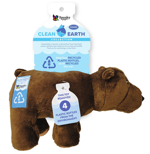 Clean Earth Plush Bear - Give Paws