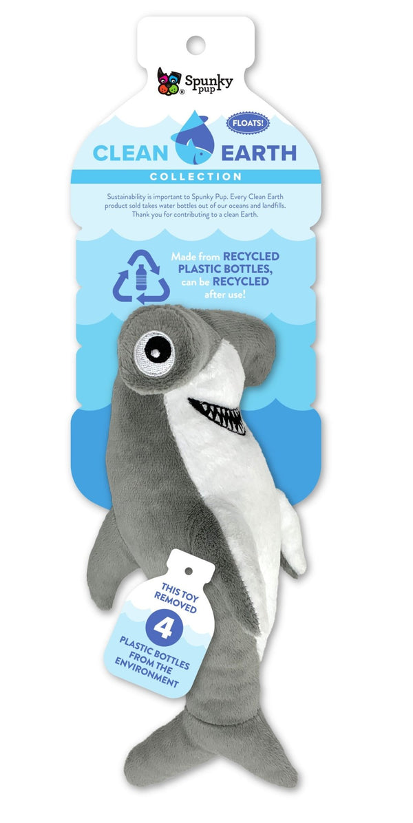 Clean Earth Plush Hammerhead - Give Paws