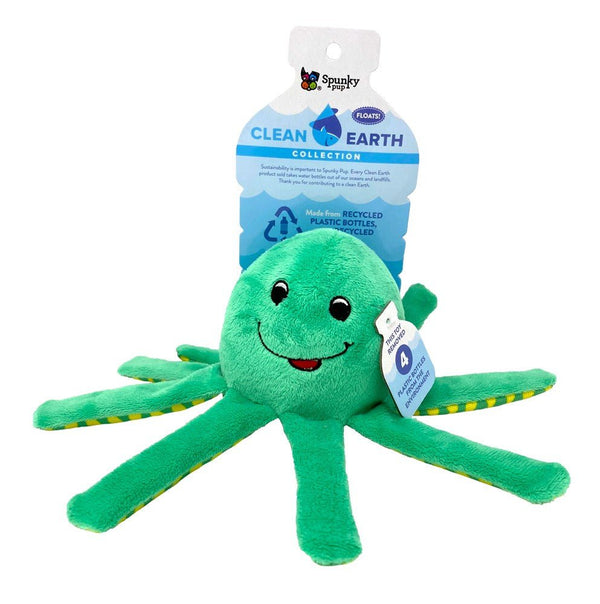 Clean Earth Plush Octopus - Give Paws