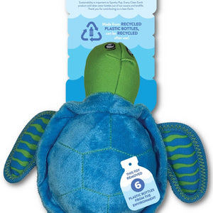 Clean Earth Plush Turtle - Give Paws