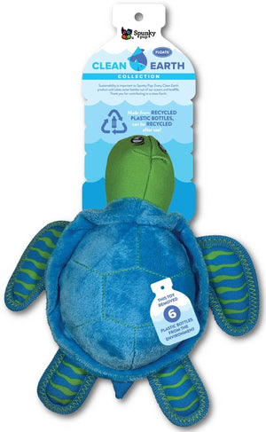 Clean Earth Plush Turtle - Give Paws