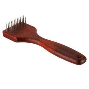 Herm Sprenger Grooming Rake, 2-Rows - Give Paws