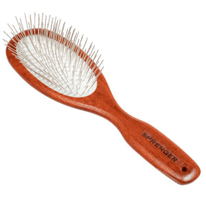 Herm Sprenger Wooden Brush, Long Pins - Give Paws