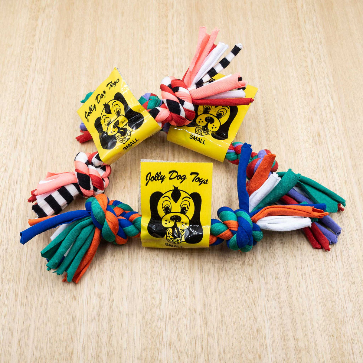 Jolly Rope Jolly Ropes Rope Bone - Small – Give Paws