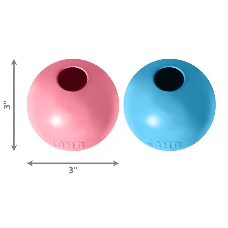 KONG Ball with Hole Puppy Give Paws