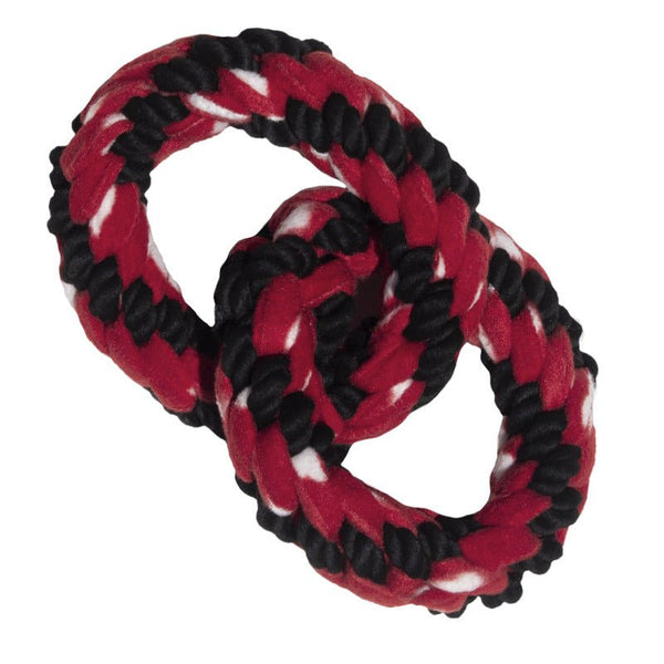 KONG Signature Rope Double Ring Tug - Give Paws