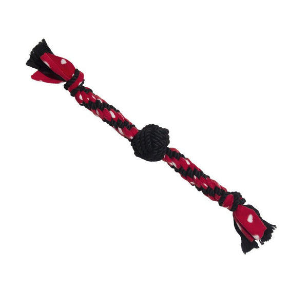 KONG Signature Rope Dual Knot with Ball - Give Paws