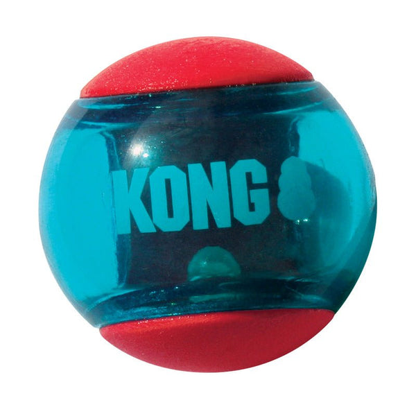 KONG Squeezz Action Ball Red - 3 Pack - Give Paws