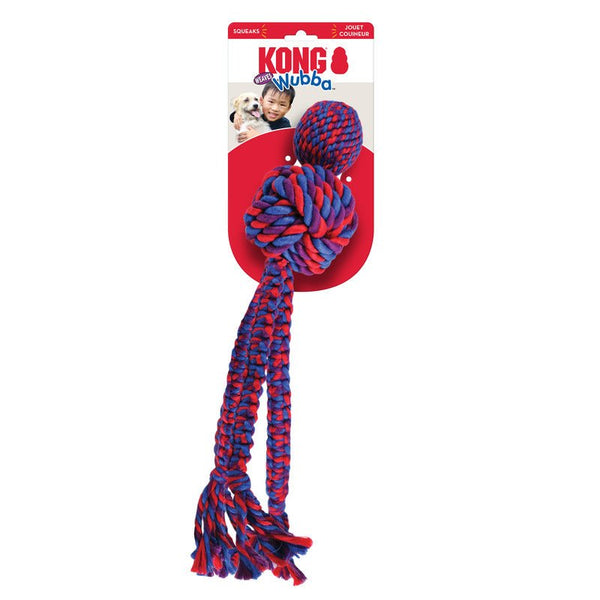 KONG Wubba Weaves with Rope - Give Paws