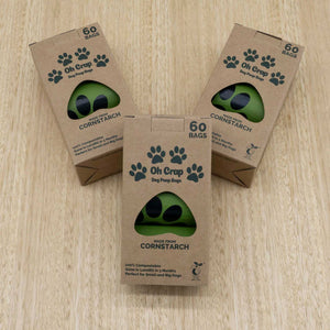 Oh Crap 100% Compostable Dog Poop Bags - Give Paws
