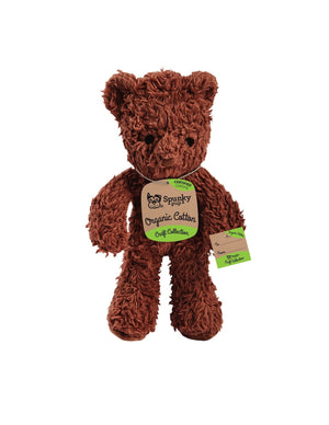 Organic Cotton Bear – Brown - Give Paws