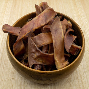 Pig Ear Strips - Give Paws