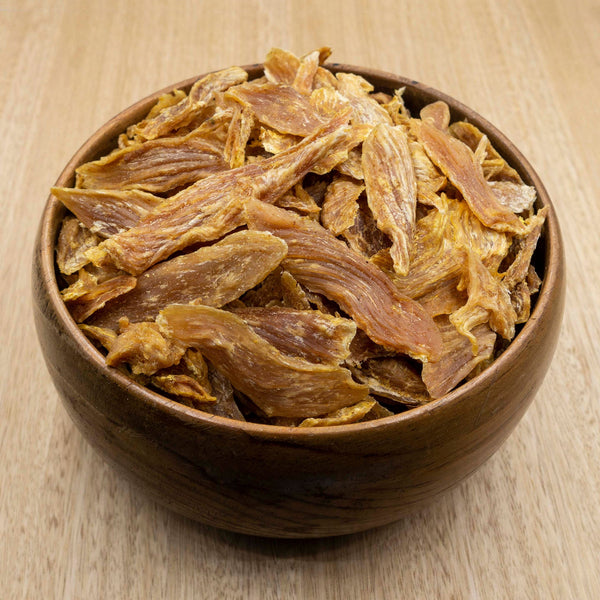 Turmeric Chicken Breast Jerky Flakes - Give Paws