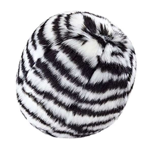 Zebra Ball - Medium SQUEAKERLESS - Give Paws