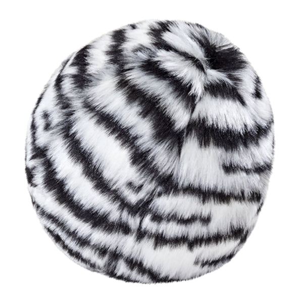 Zebra Ball - Small SQUEAKERLESS - Give Paws